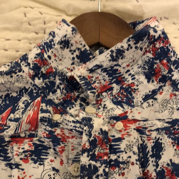 Columbia Short Sleeve Button Up - Picture 4 of 5